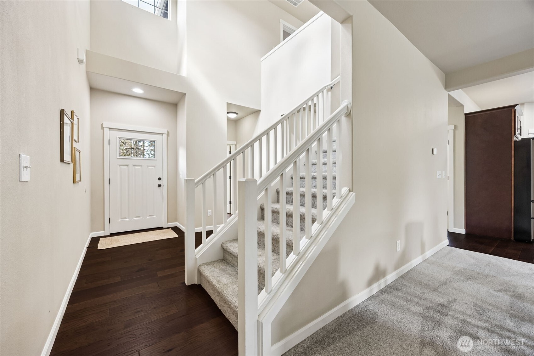 4703 Prestwick Lane Southeast Lacey, WA 98513 - Photo 19 of 40 a view of entryway with wooden floor