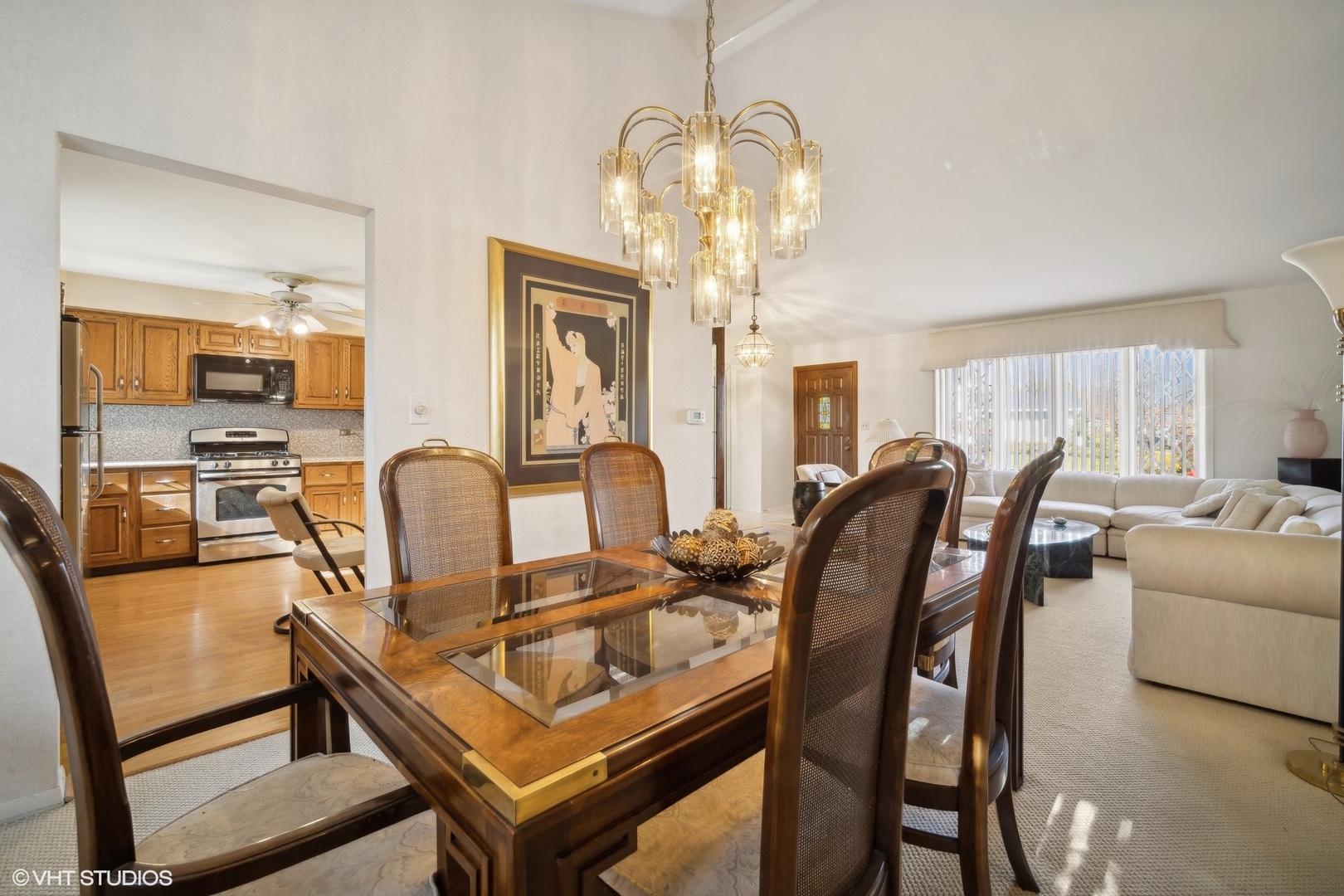 7933 Beckwith Road Morton Grove, IL 60053 - Photo 10 of 32 a view of a dining room with furniture