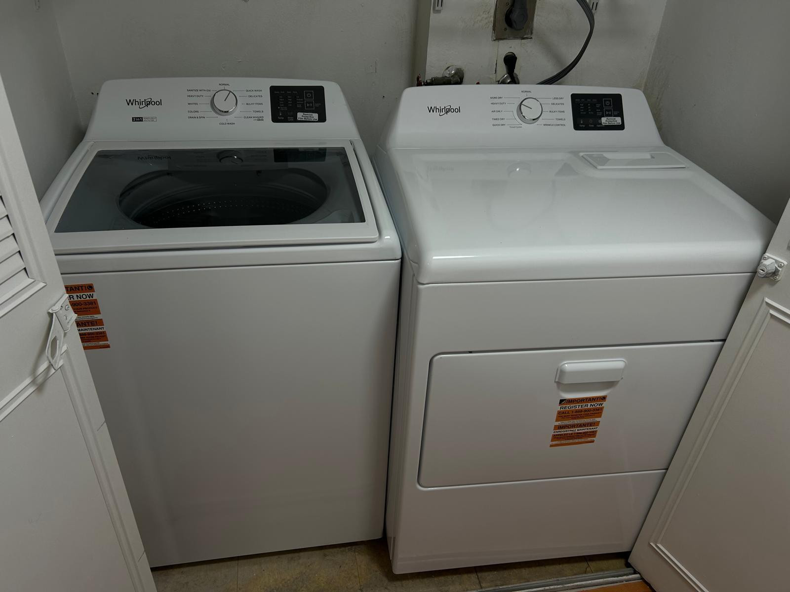 9441 Southwest 4th Street, Unit 202 Miami, FL 33174 - Photo 3 of 21 a utility room with dryer and washer