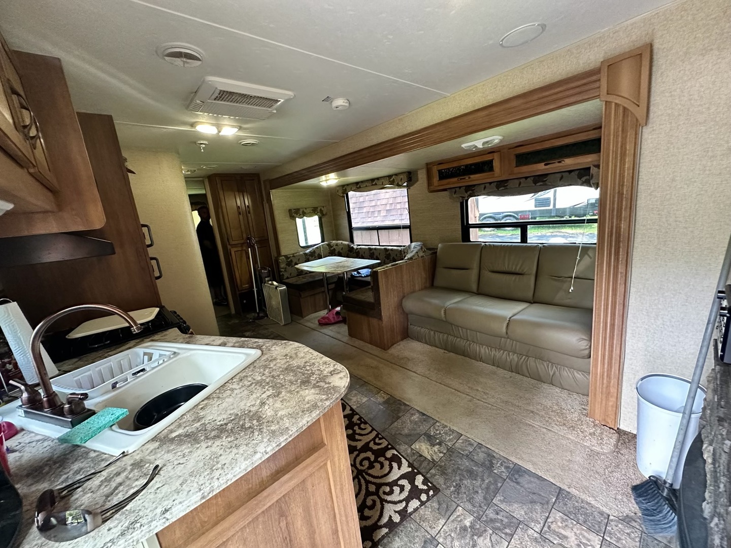 2795 East 28th Road Marseilles, IL 61341 - Photo 5 of 11 a kitchen with a stove a refrigerator and a sink