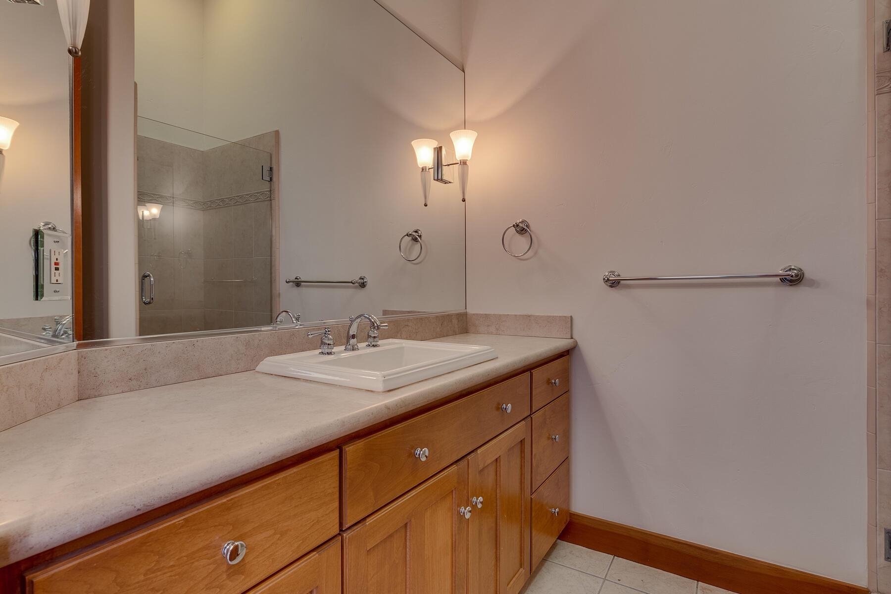 11939 Dove Terrace Truckee, CA 96161 - Photo 17 of 28 a bathroom with a sink and a mirror