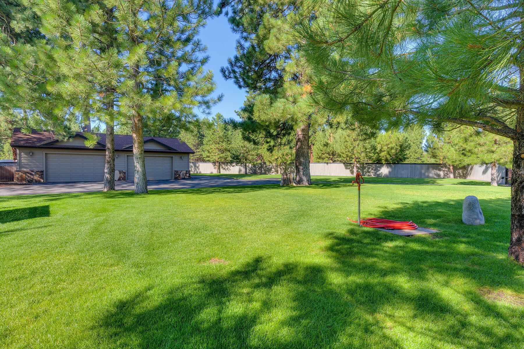 11939 Dove Terrace Truckee, CA 96161 - Photo 5 of 28 a view of a backyard with a garden and entertaining space