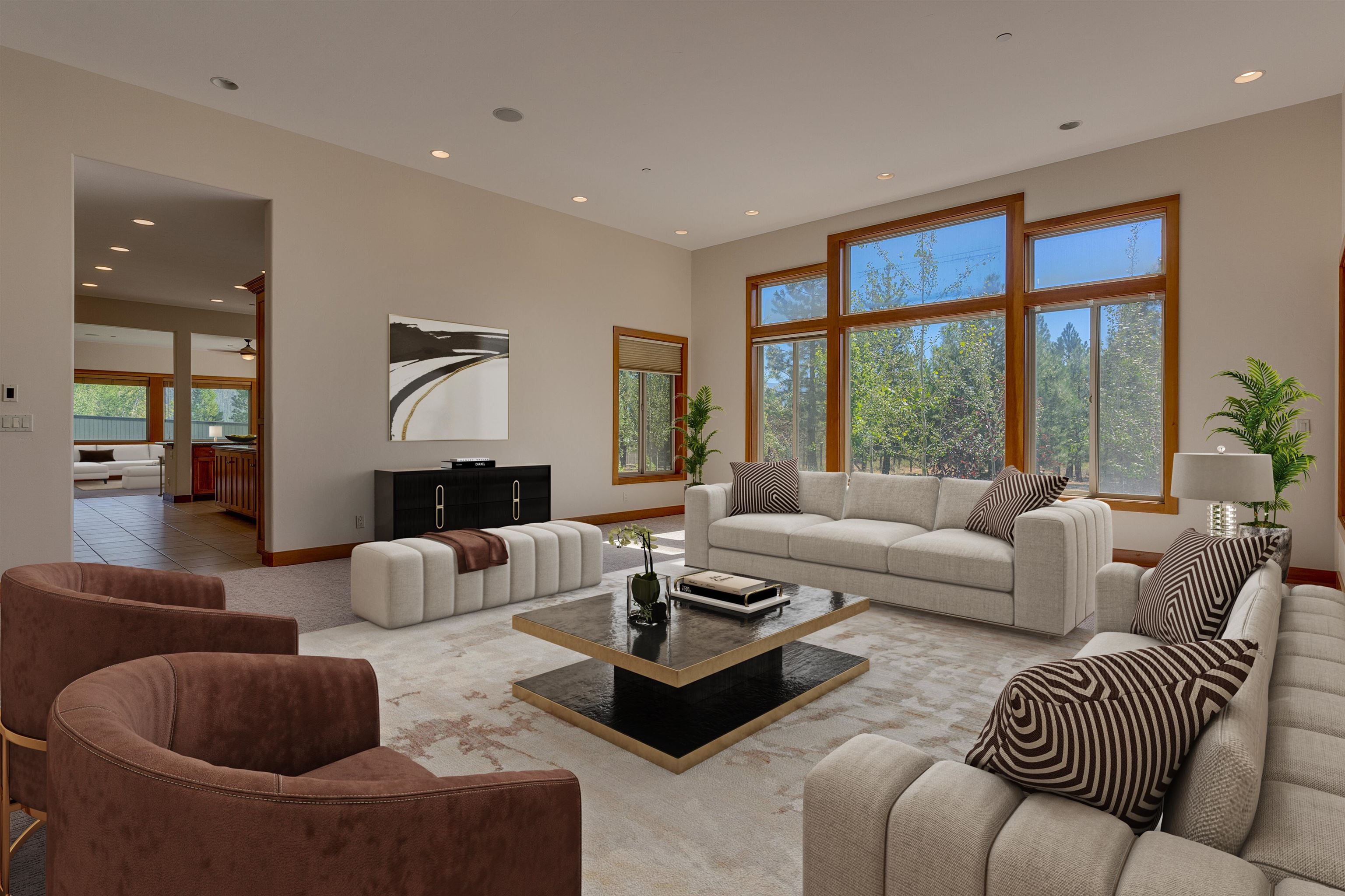 11939 Dove Terrace Truckee, CA 96161 - Photo 7 of 28 a living room with furniture and a large window