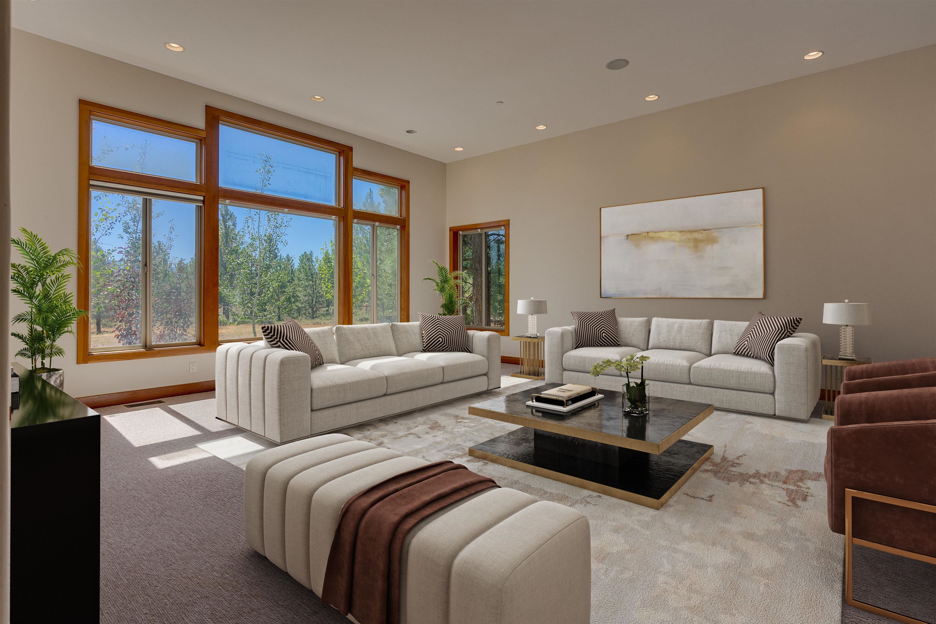 11939 Dove Terrace Truckee, CA 96161 - Photo 8 of 28 a living room with furniture and a large window