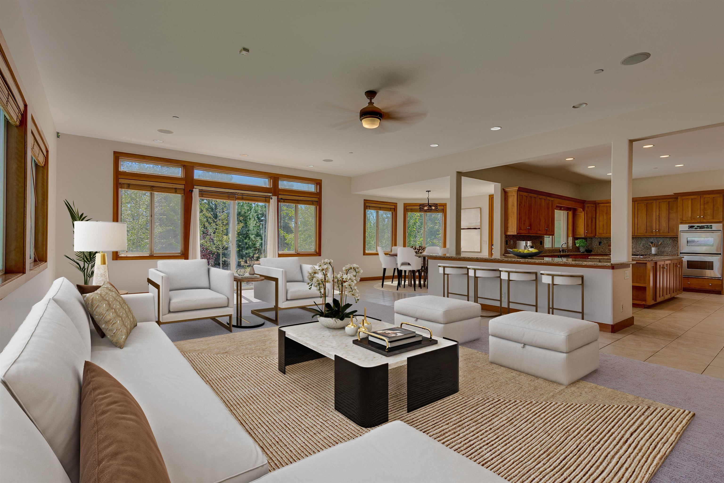 11939 Dove Terrace Truckee, CA 96161 - Photo 10 of 28 a living room with furniture and a large window
