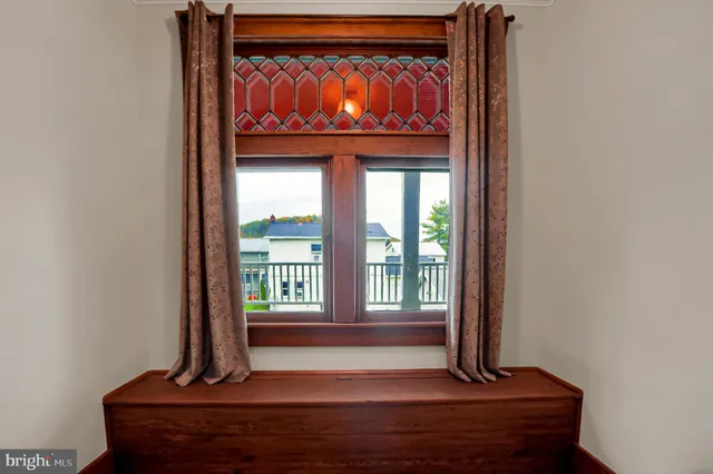 a view of livingroom with furniture and window