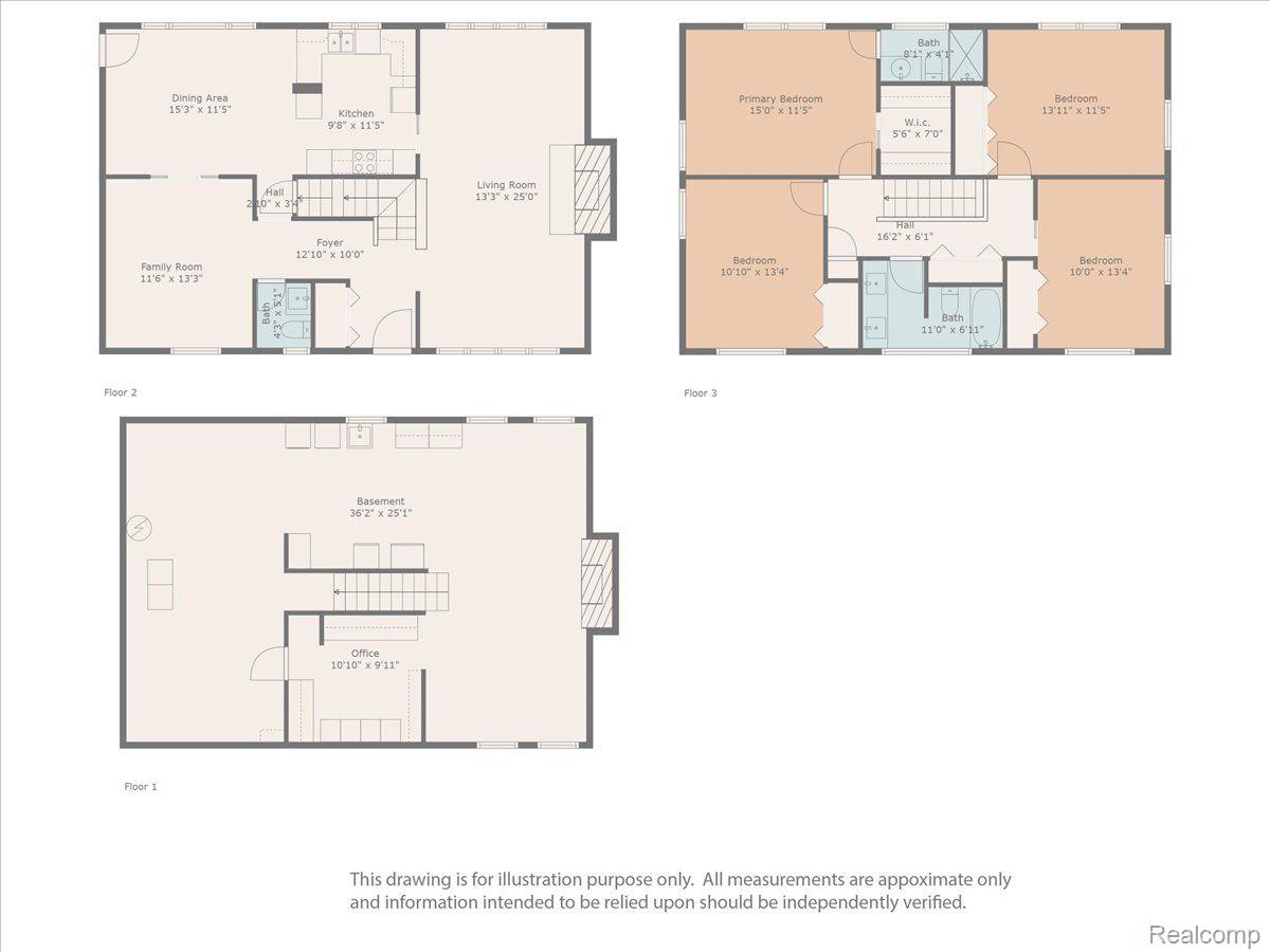 20940 Thorofare Road Grosse Ile, MI 48138 - Photo 56 of 56 Floor Plan ~ All Floors