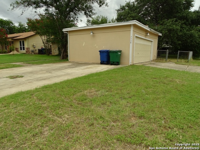 7338 Deep Spring Drive San Antonio, TX 78238 - Photo 2 of 33 a view of a backyard of the house