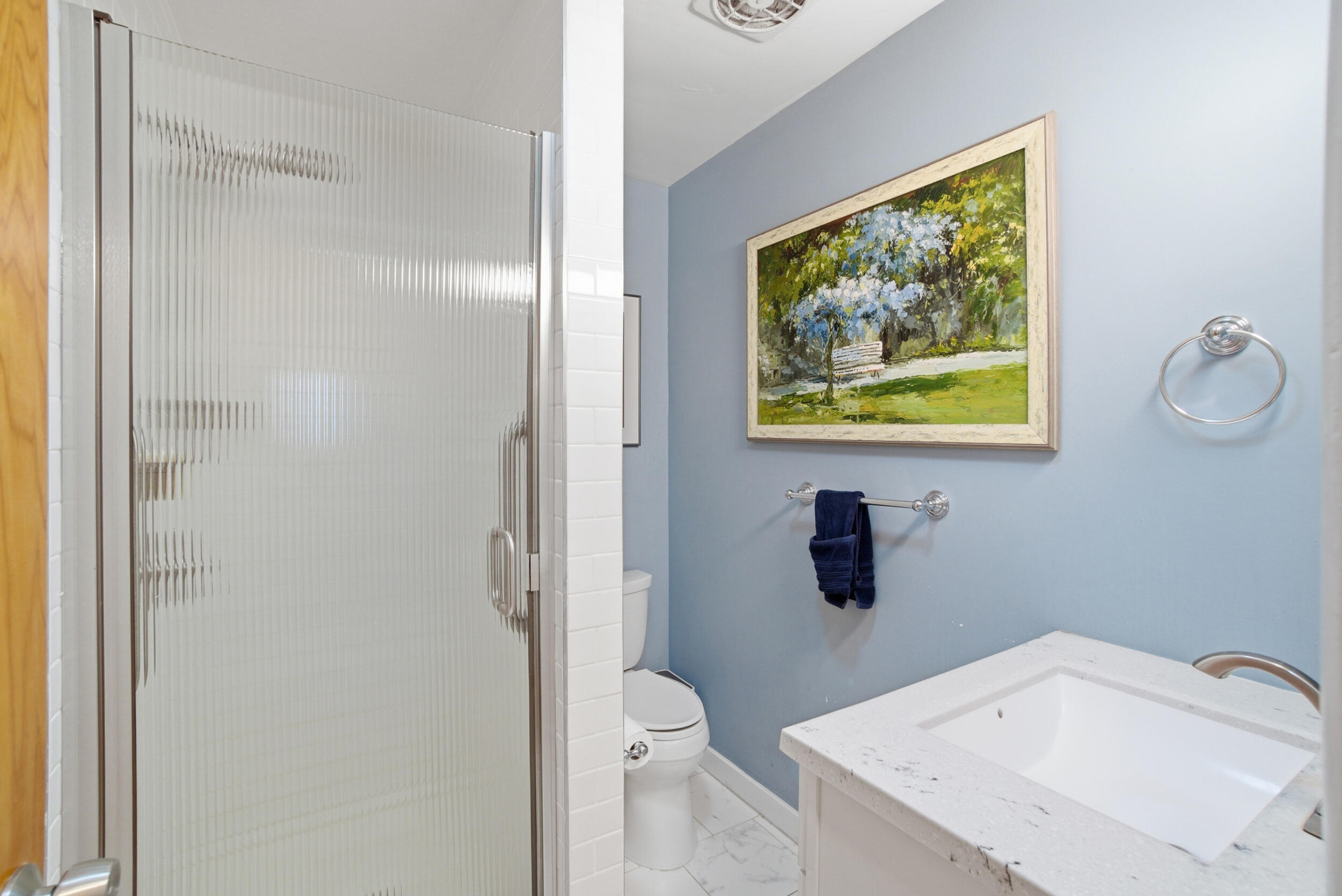 700 North M Street Oxnard, CA 93030 - Photo 24 of 35 a bathroom with a toilet and a sink