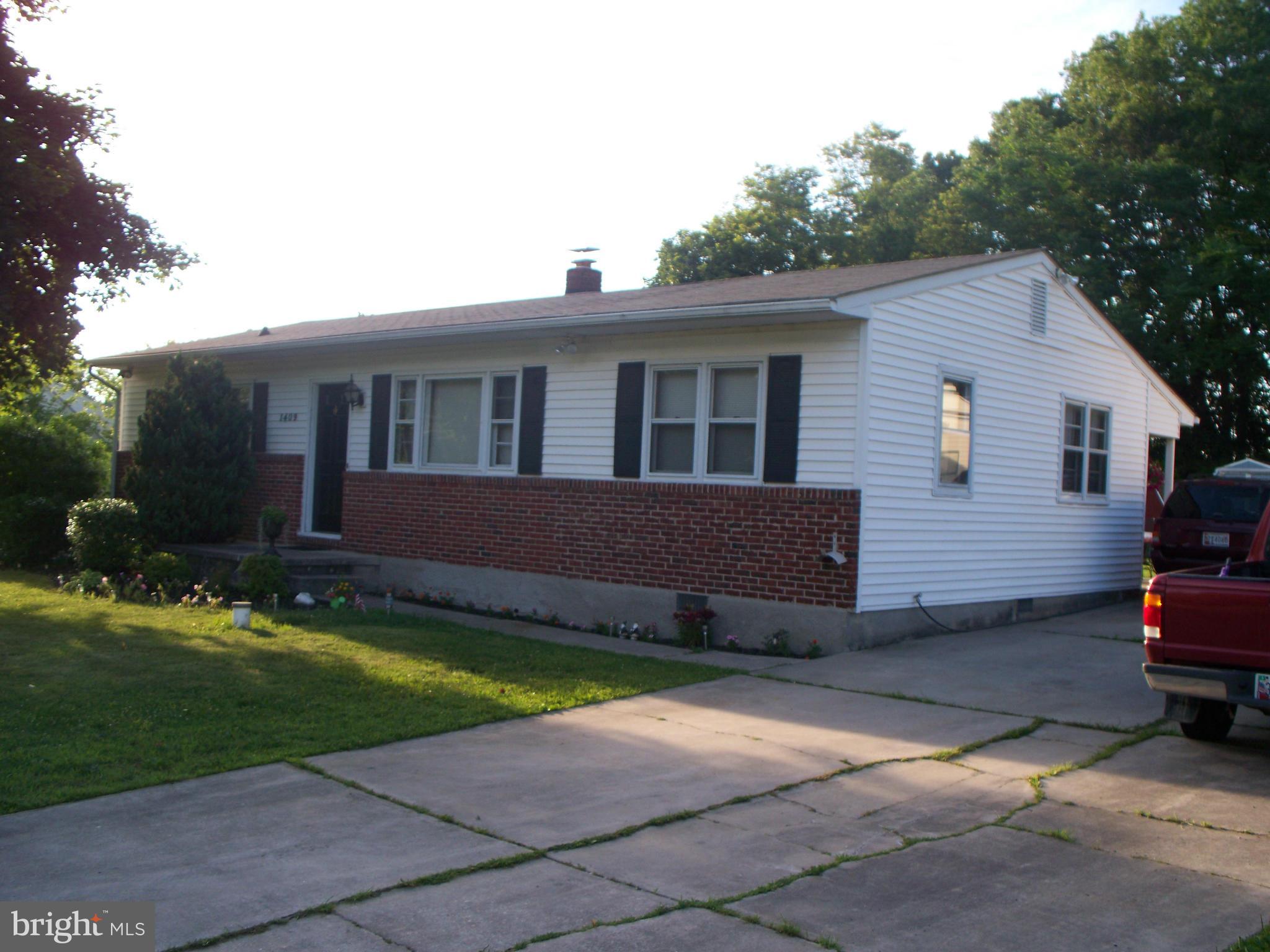 1409 Prospect Mill Road Bel Air, MD 21015 - Photo 2 of 4 Front and Side View