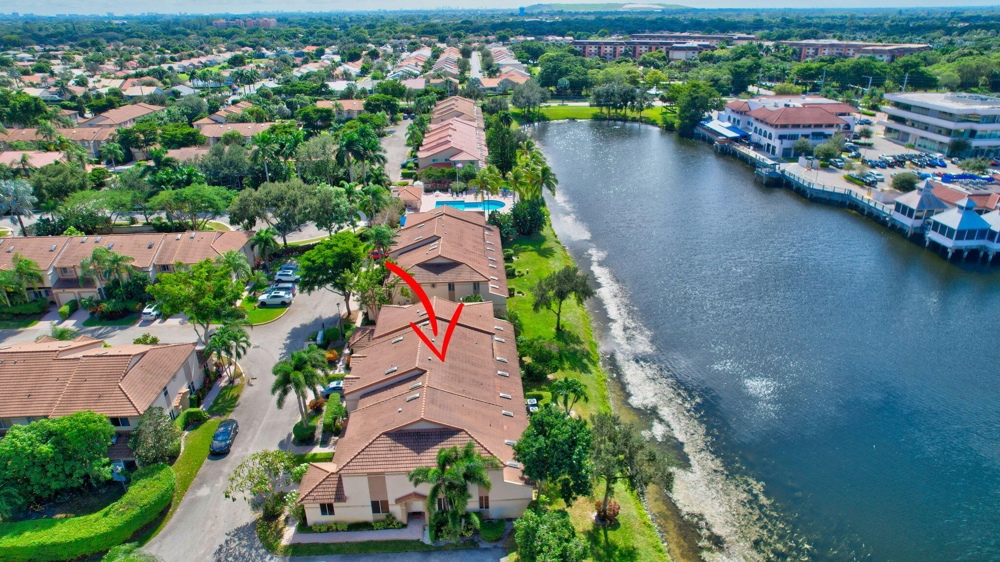 6795 Via Regina Boca Raton, FL 33433 - Photo 51 of 83 an aerial view of a houses with outdoor space