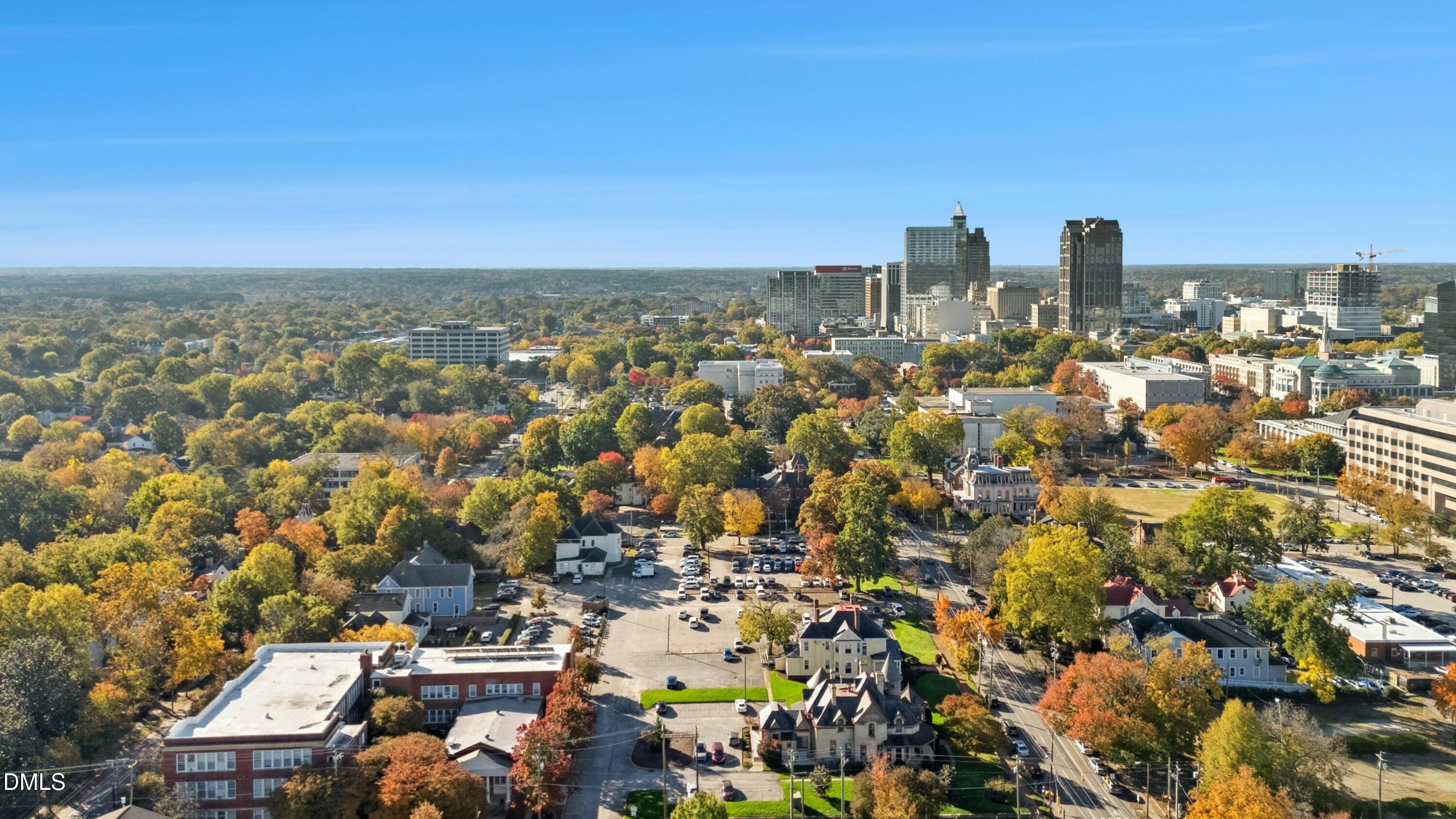 226 William Drummond Way Raleigh, NC 27604 - Photo 29 of 34 an aerial view of a city with lots of residential buildings