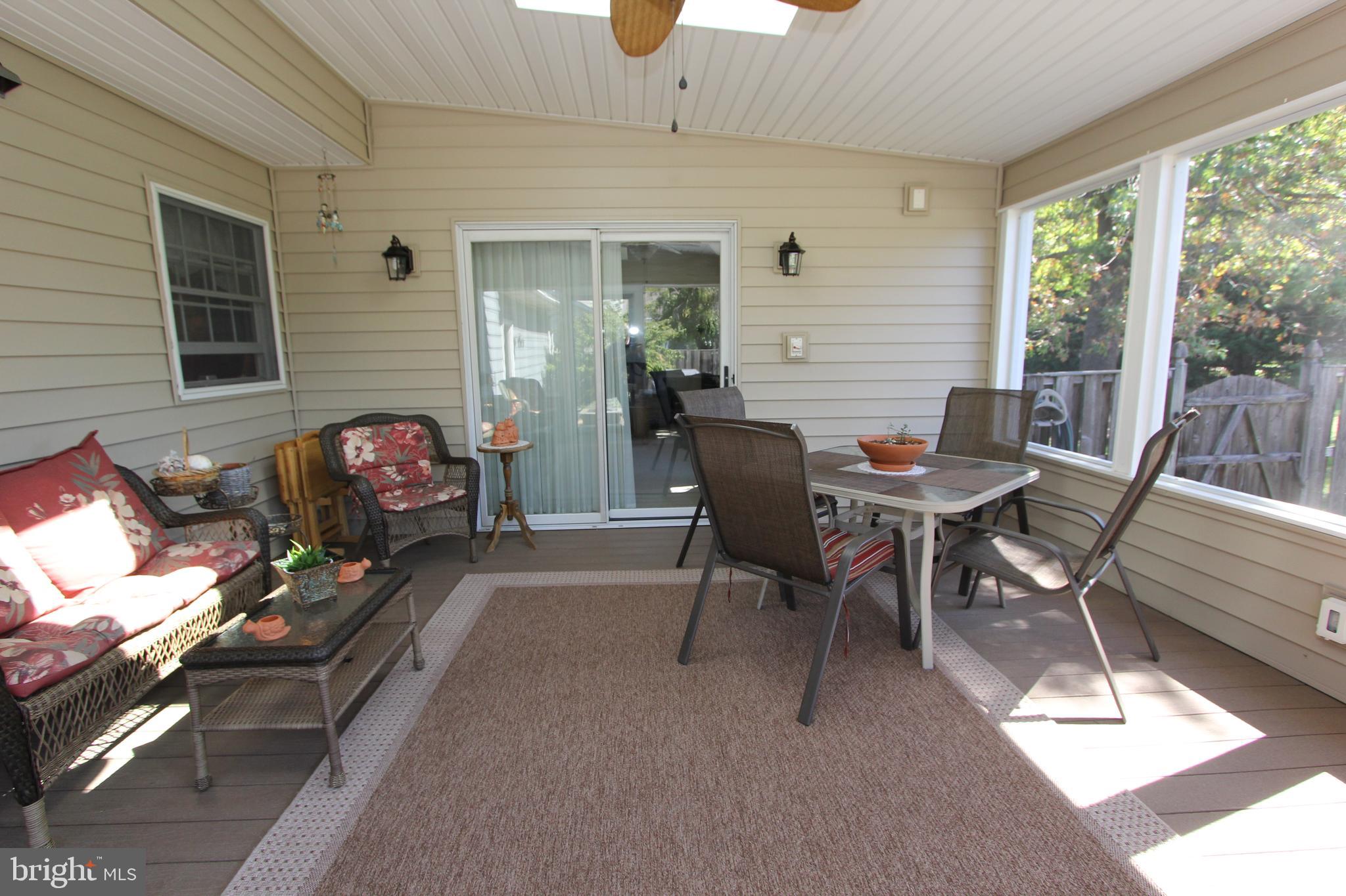 7133 Poole Jones Road Frederick, MD 21702 - Photo 39 of 67 Screened porch, view 2