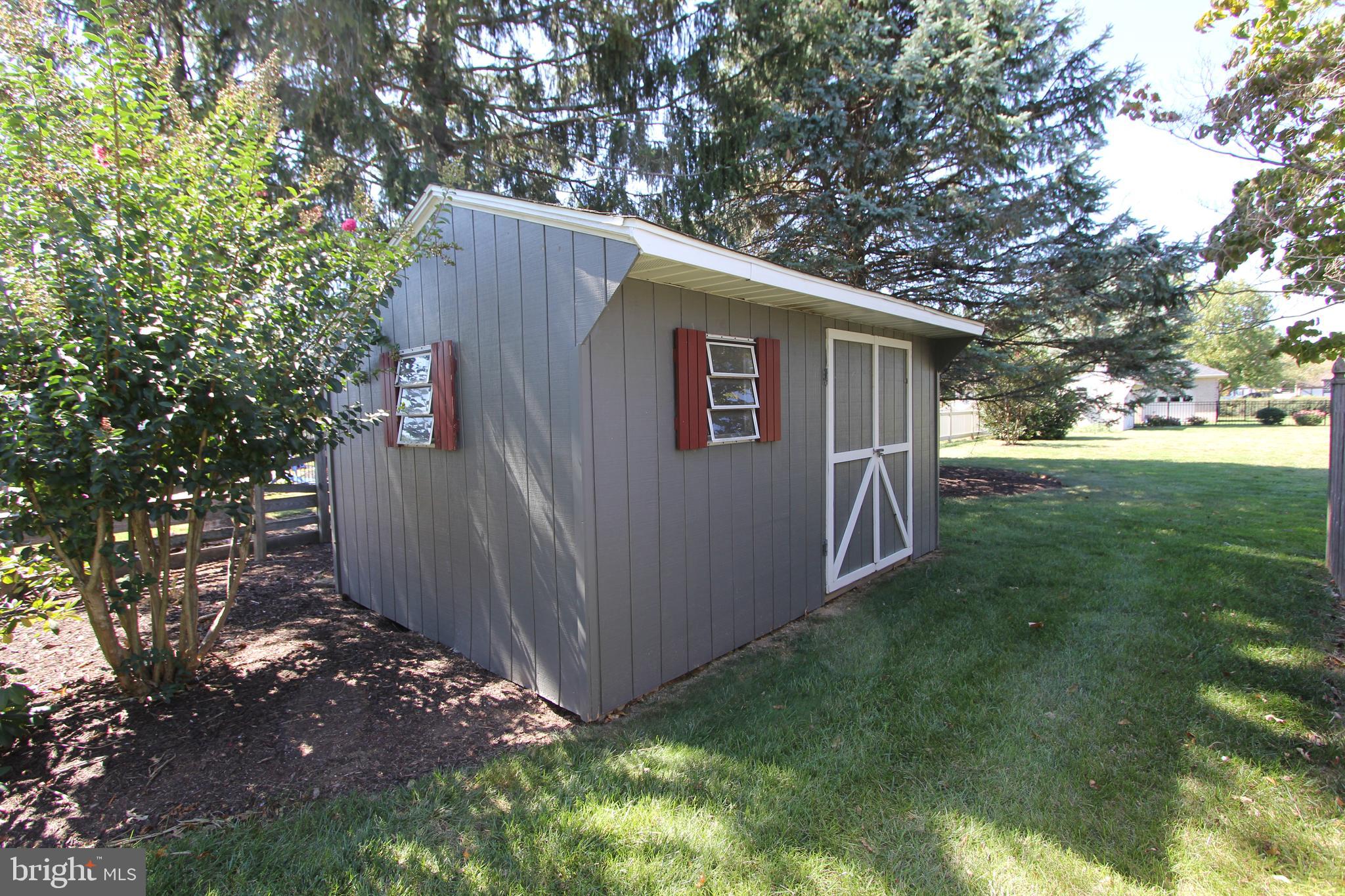 7133 Poole Jones Road Frederick, MD 21702 - Photo 53 of 67 Convenient backyard storage shed