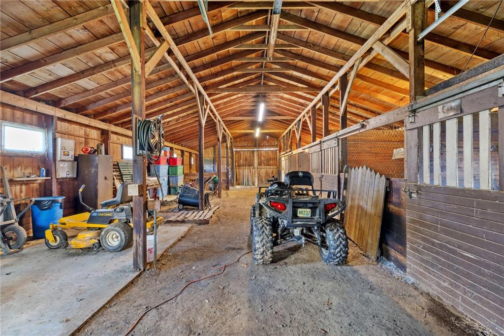 385 Garner Road Edinburg, PA 16116 - Photo 27 of 31 a view of a storage room with a lot of stuff