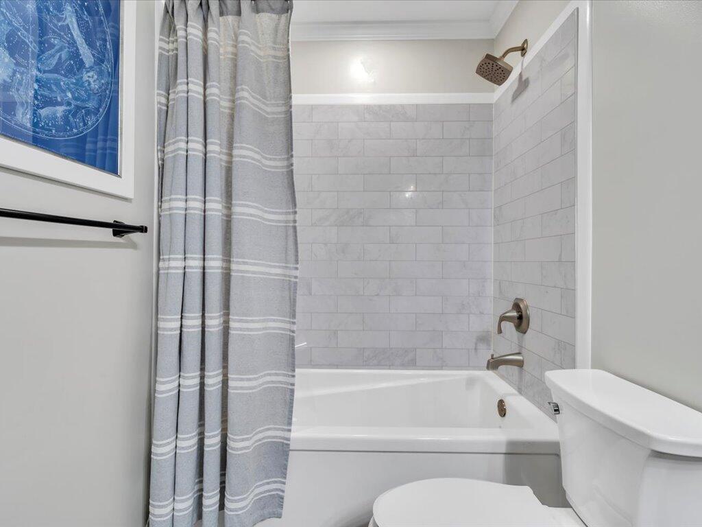 1511 Eggleston Falls Road Ridgeway, VA 24148 - Photo 38 of 151 a bathroom with a shower and a toilet