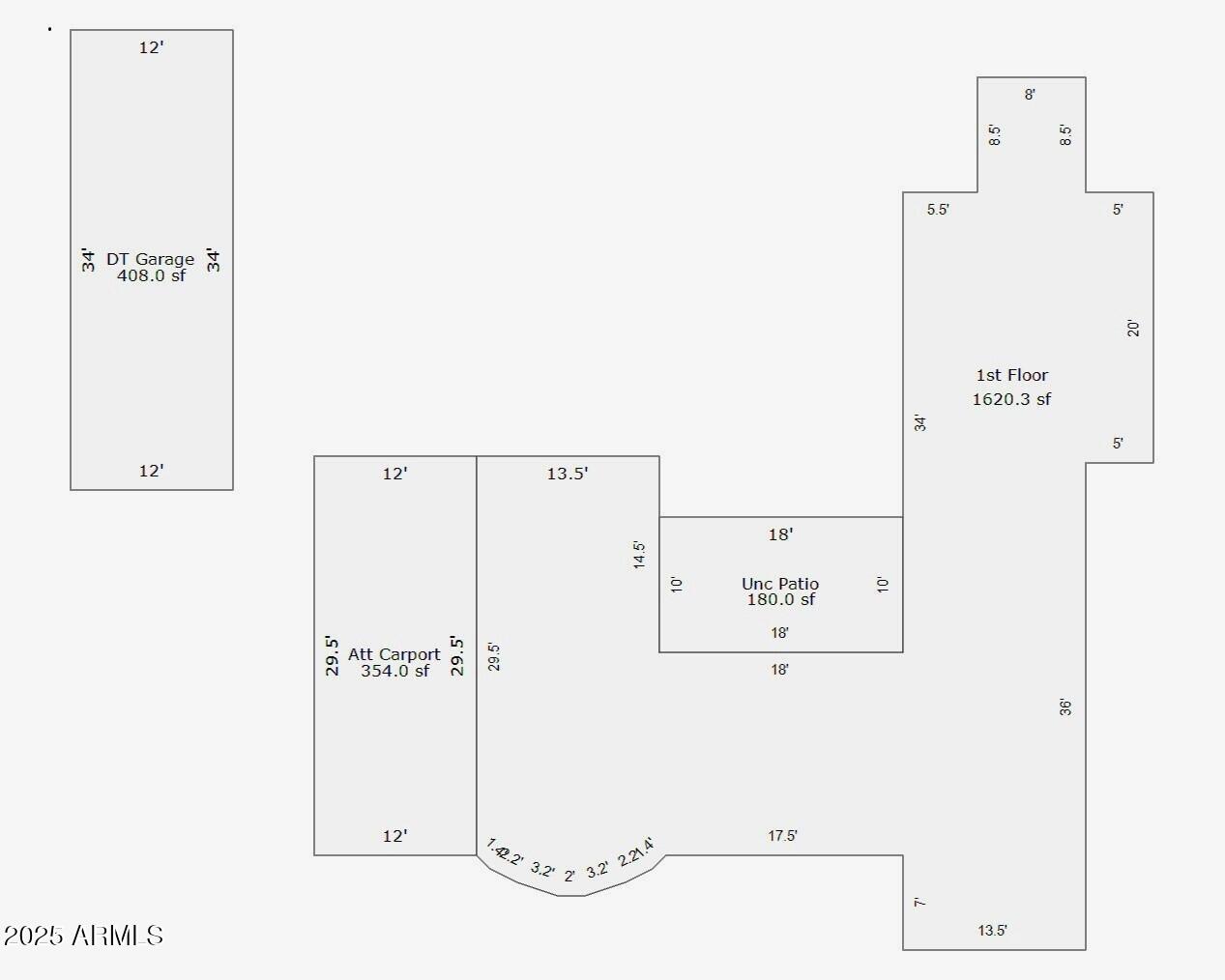 1637 East Roma Avenue Phoenix, AZ 85016 - Photo 2 of 78 Property Sketch - 1637 E Roma Ave.