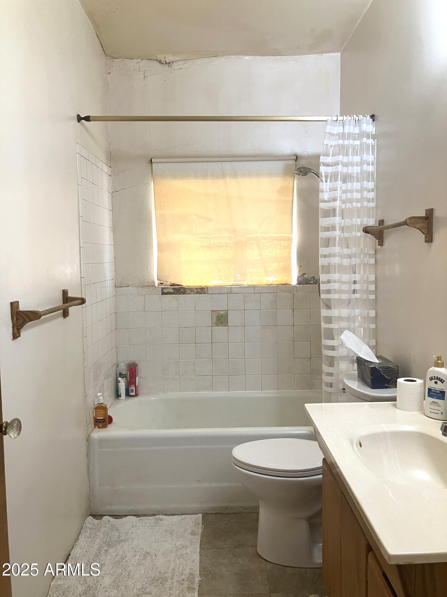 1637 East Roma Avenue Phoenix, AZ 85016 - Photo 30 of 78 a bathroom with a sink a toilet and shower