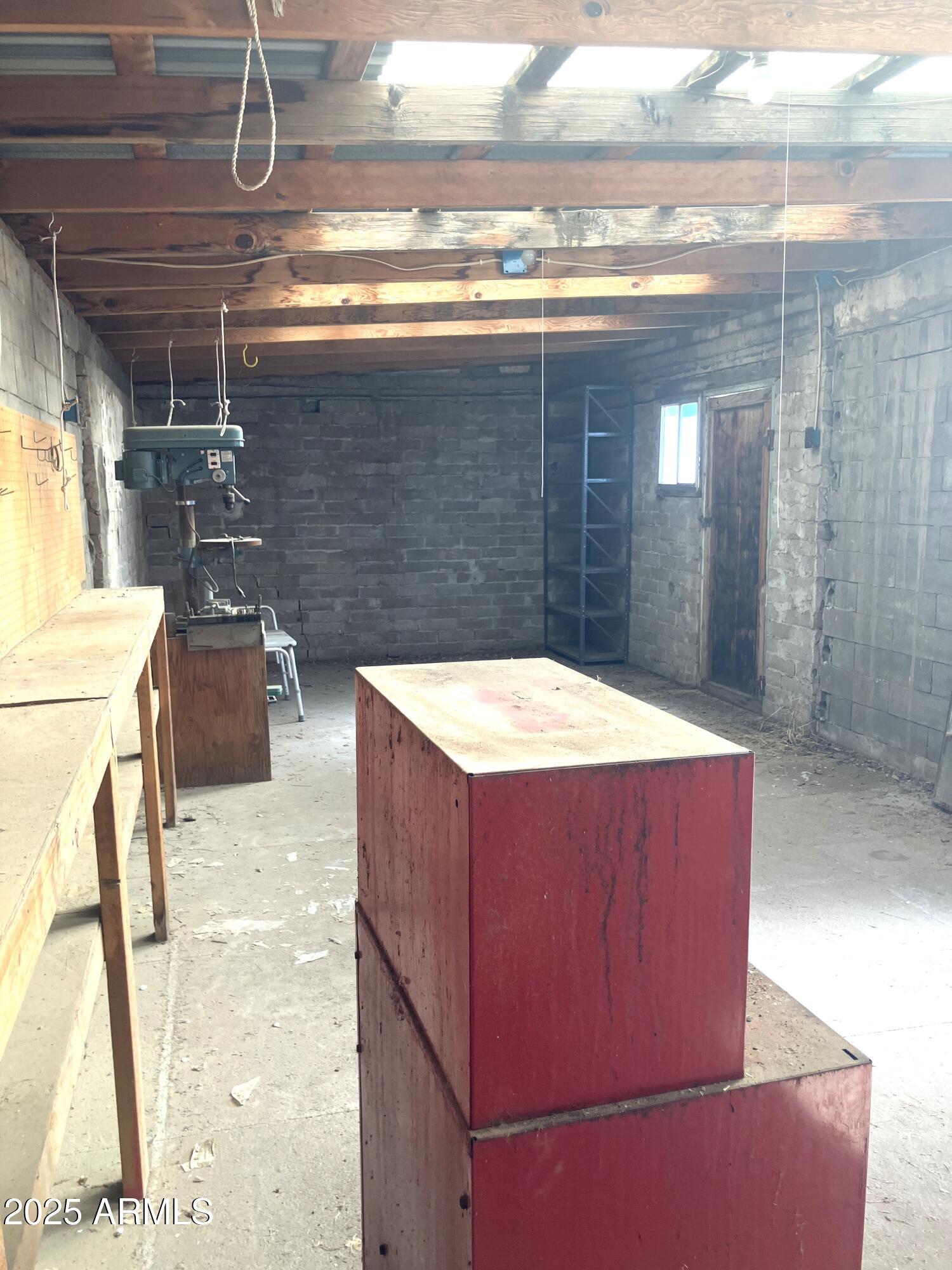 1637 East Roma Avenue Phoenix, AZ 85016 - Photo 46 of 78 Inside the 408sf Tandem, Detached Garage