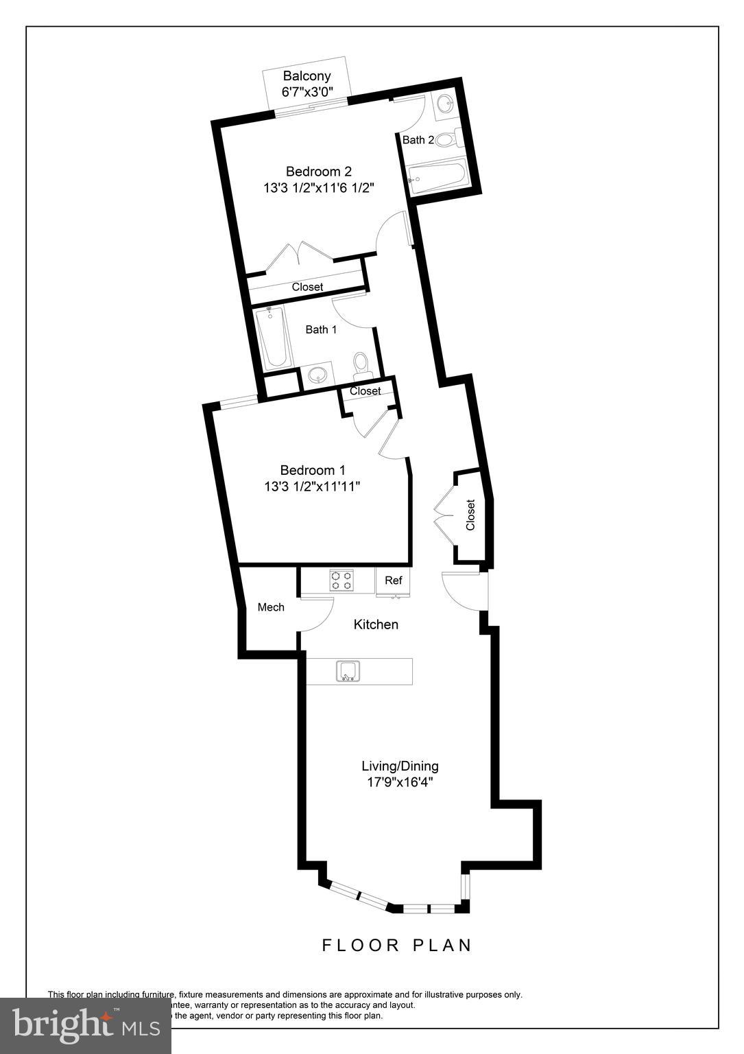 124-26 Levering Street, Unit 2A Philadelphia, PA 19127 - Photo 18 of 18 a picture of floor plan
