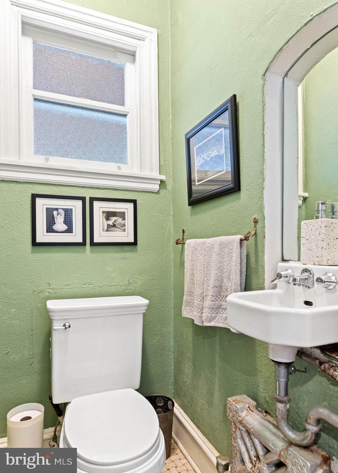 212 South Chester Road Swarthmore, PA 19081 - Photo 21 of 66 Powder Room in Mud Room Space Too