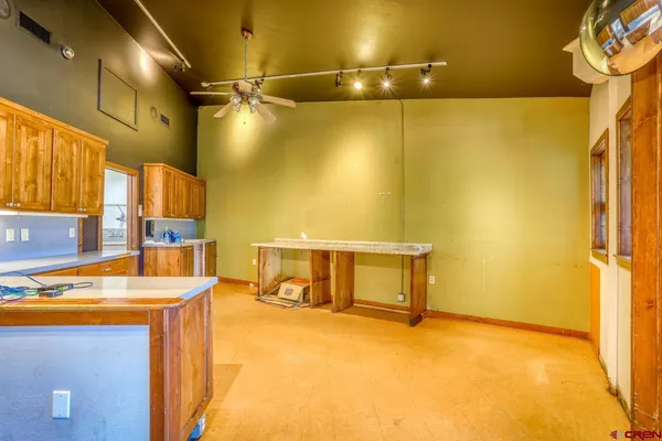 a gym hall with exercise machine