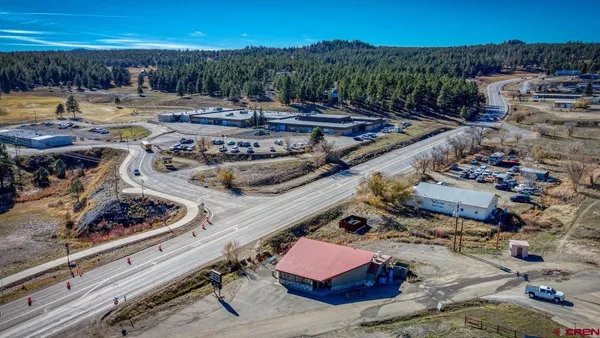 a view of outdoor space with seating area
