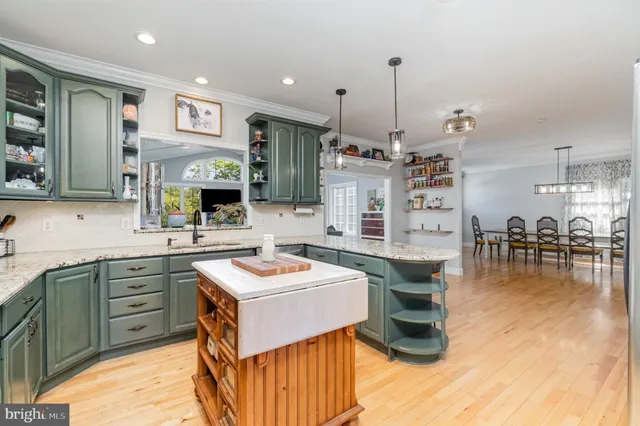 a view of a bedroom with a large window