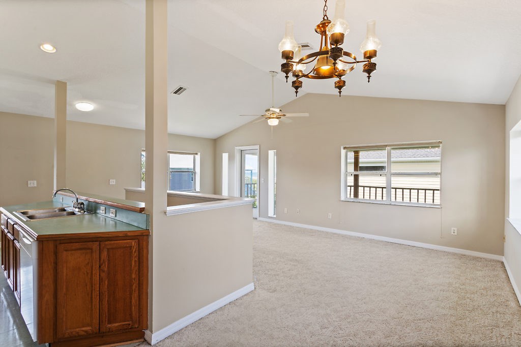 5772 Rudolph Avenue St. Augustine, FL 32080 - Photo 7 of 42 Cathedral ceilings in the main living areas