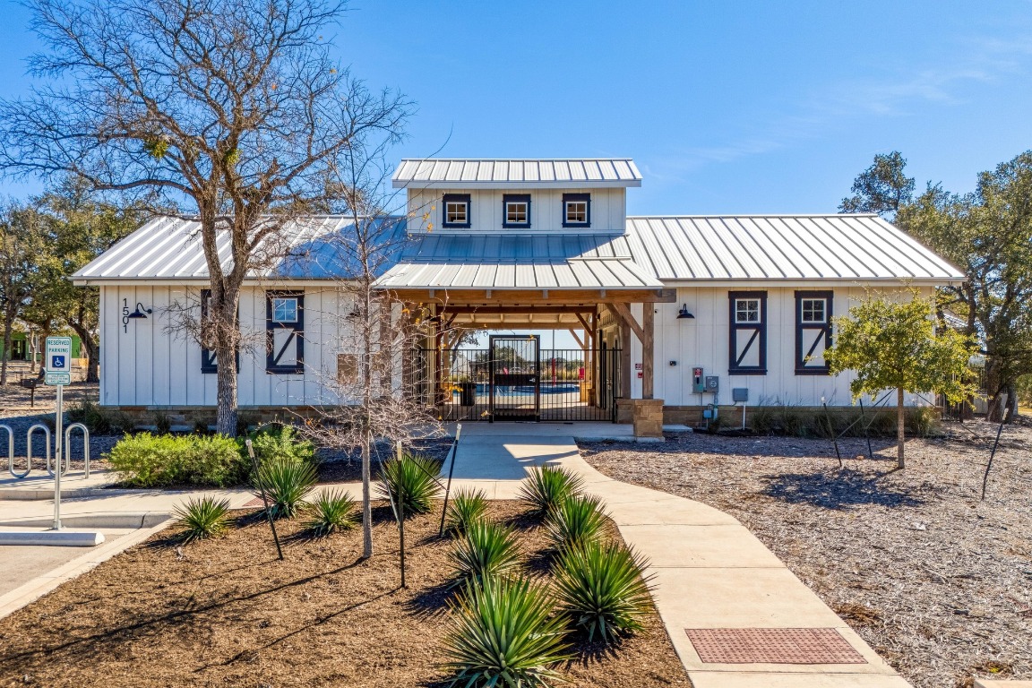 1113 Dog Iron Street Georgetown, TX 78633 - Photo 28 of 33 a front view of a house with garden