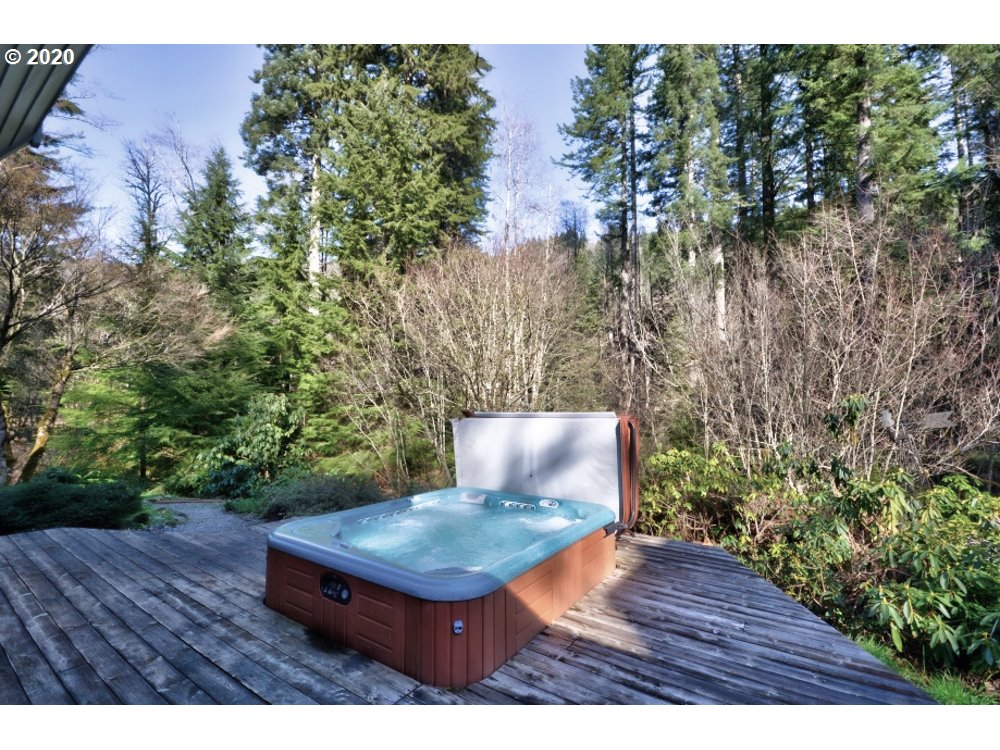 67051 East Barlow Trail Road Rhododendron, OR 97049 - Photo 27 of 32 a wooden floor in a yard