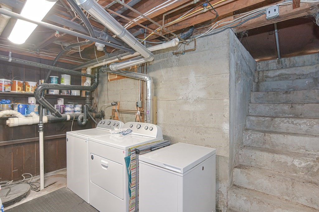 3 Orchard Place Douglas, MA 01516 - Photo 28 of 39 a utility room with dryer and washer
