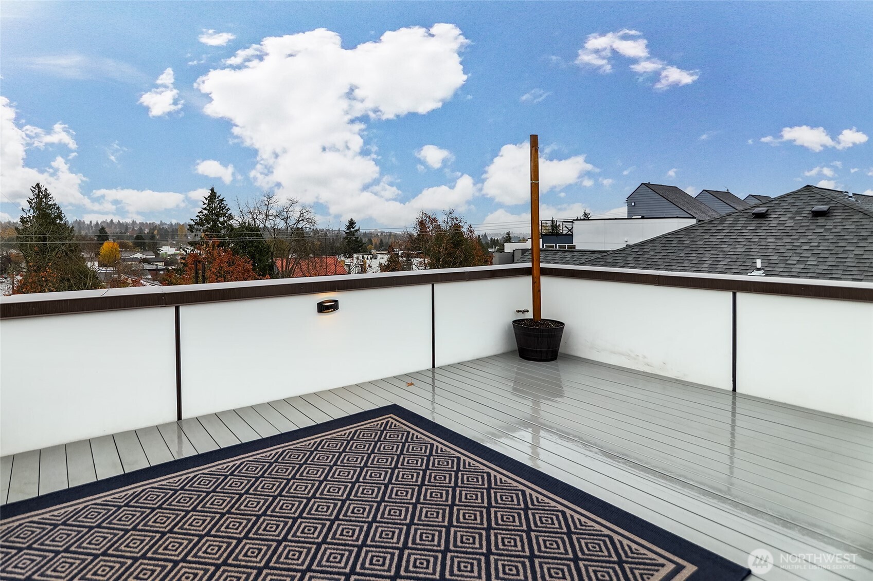 9221 Linden Avenue North, Unit A Seattle, WA 98103 - Photo 3 of 29 a view of a terrace