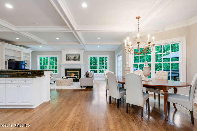 16 Normandy Lane Riverside, CT 06878 - Photo 17 of 43 a view of a dining room with furniture window and wooden floor