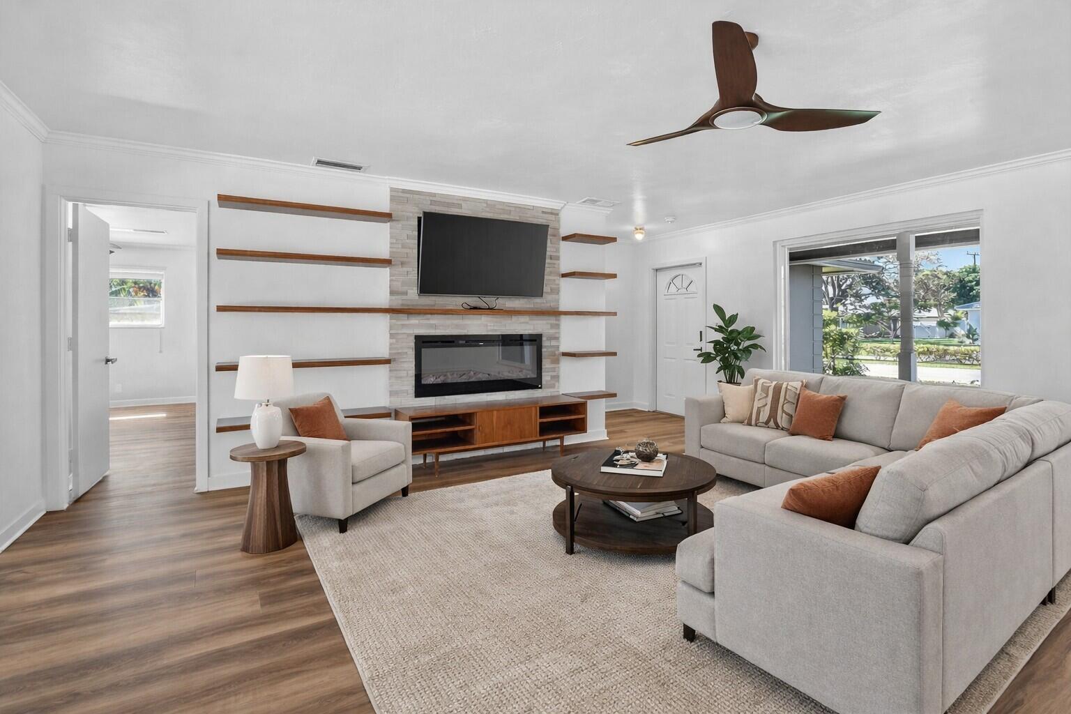 800 Southwest 12th Avenue Boca Raton, FL 33486 - Photo 8 of 33 Staged living room