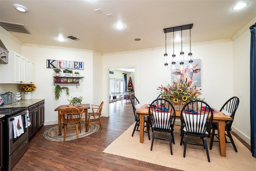2312 Cactus Rio Lane Weatherford, TX 76087 - Photo 25 of 37 a view of a dining room with furniture