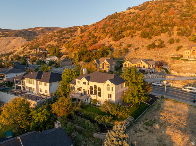 144 Bountiful Boulevard Bountiful, UT 84010 - Photo 7 of 28 Aerial perspective of suburban area with mountains