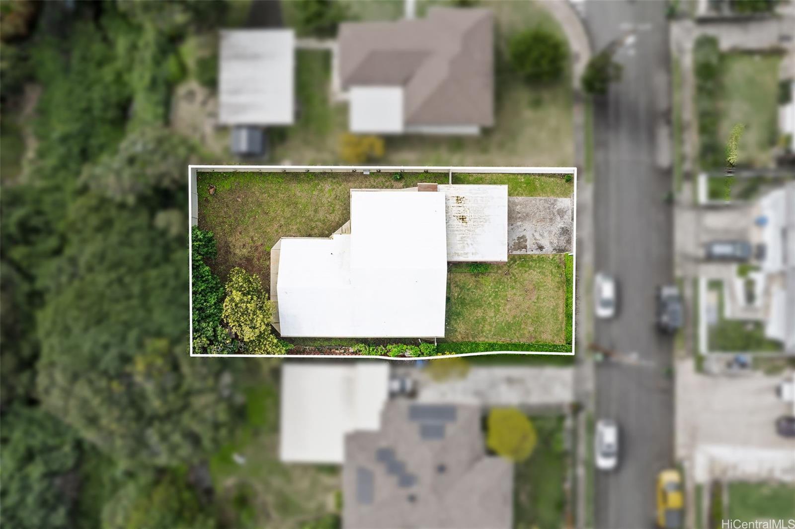 809 Hao Street Honolulu, HI 96821 - Photo 9 of 25 an aerial view of a house with outdoor space