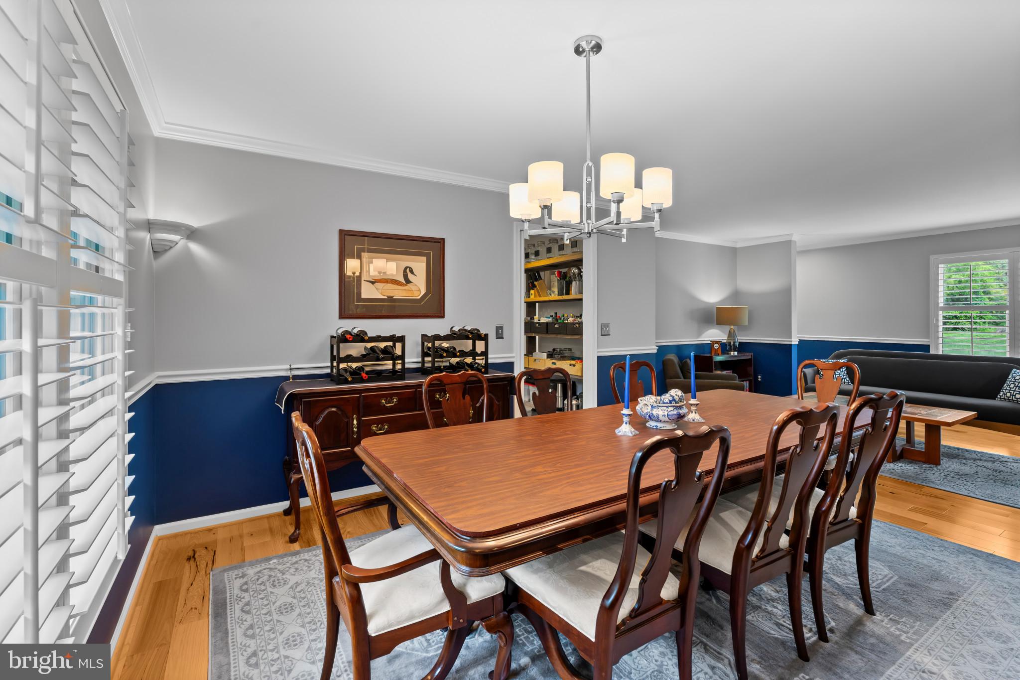 10821 Braeburn Road Columbia, MD 21044 - Photo 28 of 64 a view of a dining room with furniture