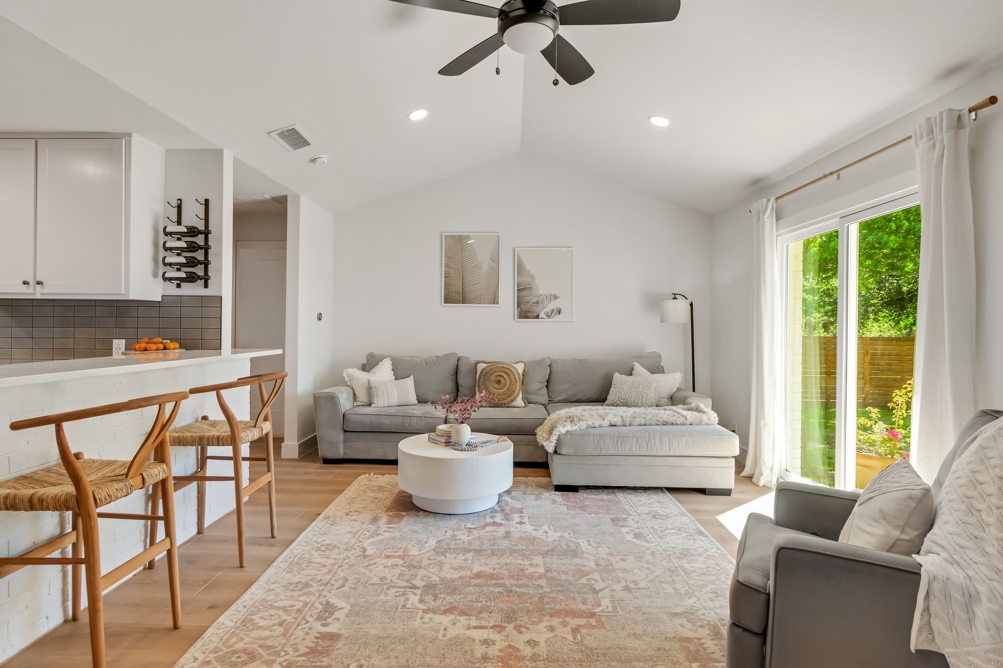 213 Clear Springs Road Georgetown, TX 78628 - Photo 12 of 33 Great Flow into Living Room with Bar for Extra Seating