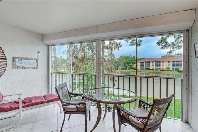 a view of a chairs in balcony