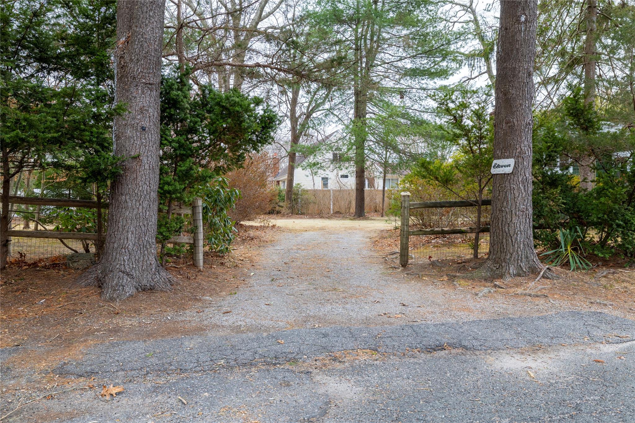 11 Bellport Road Sound Beach, NY 11789 - Photo 1 of 1 a view of a yard with a tree