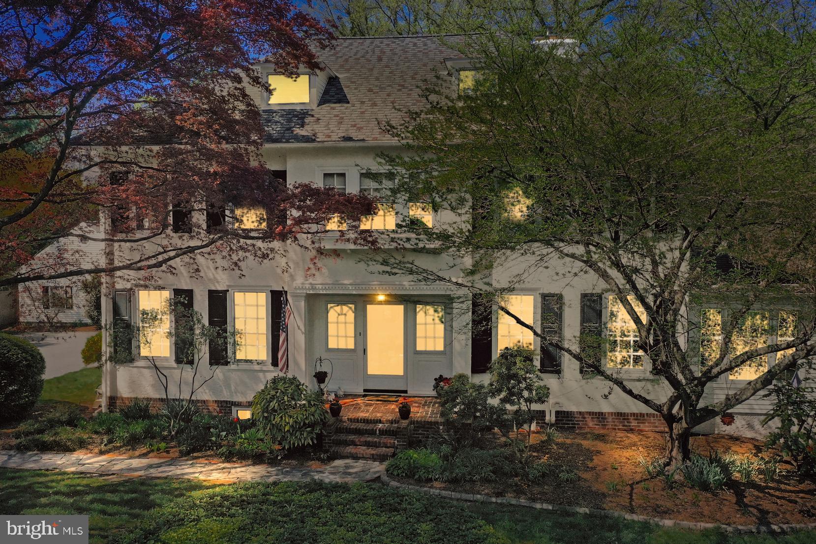 105 East Brookhaven Road Wallingford, PA 19086 - Photo 2 of 69 Night time view