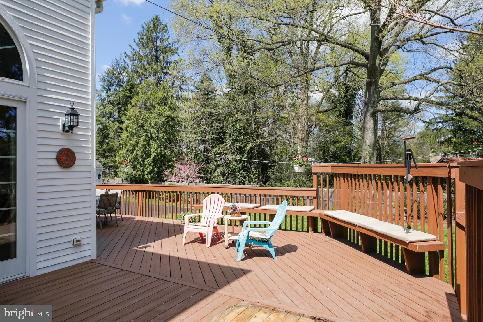 105 East Brookhaven Road Wallingford, PA 19086 - Photo 61 of 69 rear deck