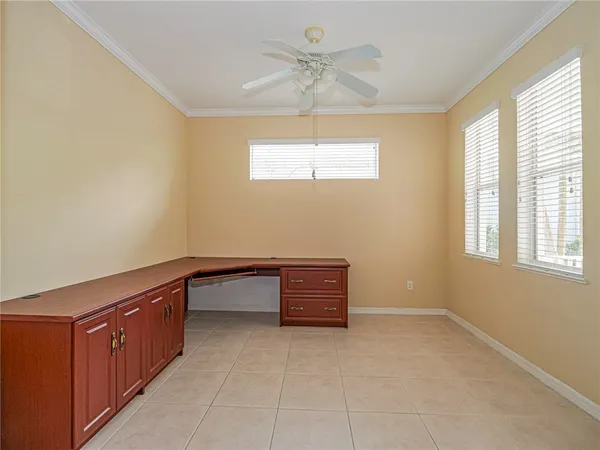 a room with furniture and window