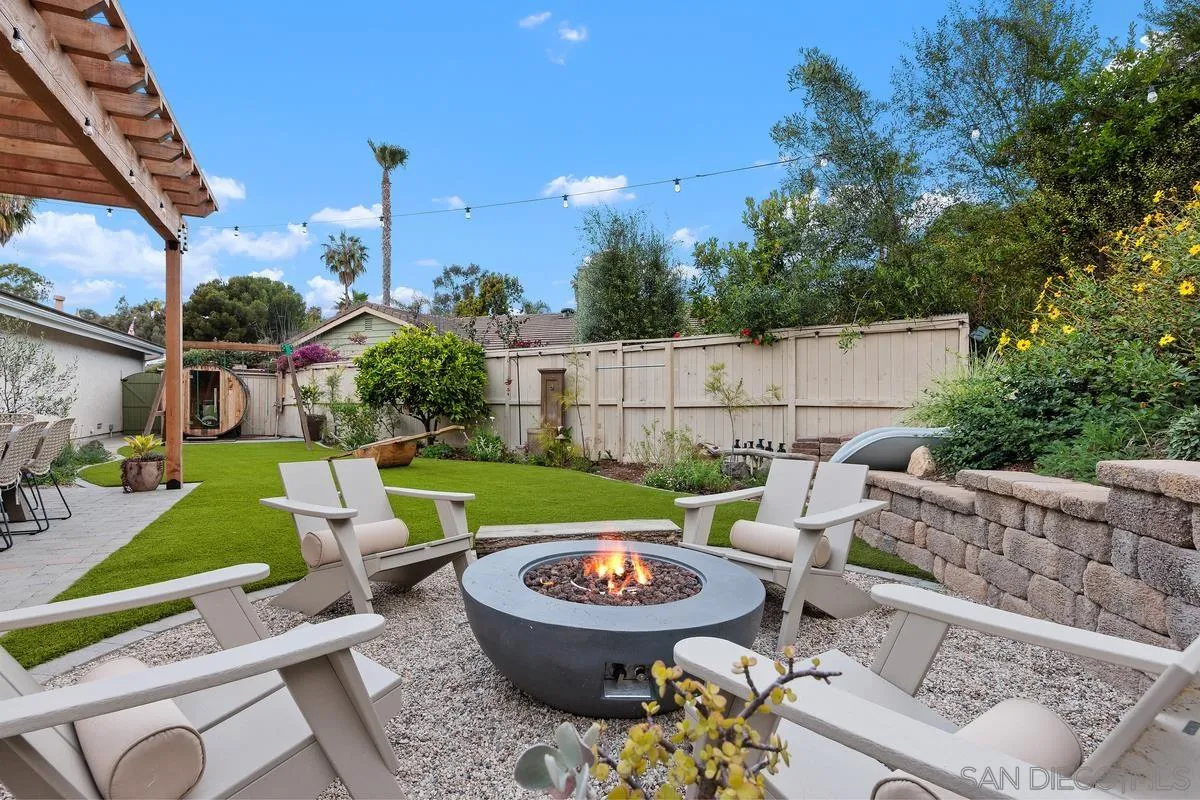 3343 Del Rio Court Carlsbad, CA 92009 - Photo 25 of 33 a view of an outdoor sitting area with furniture and garden
