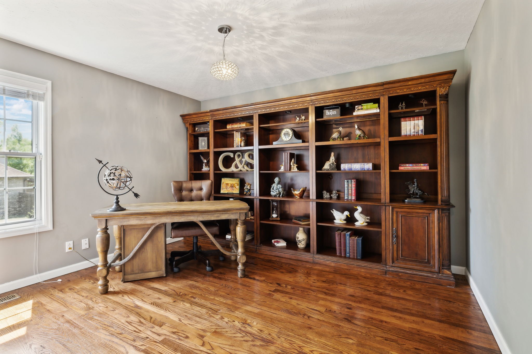 2508 Pleasant View Road Pleasant View, TN 37146 - Photo 23 of 56 a view of a workspace with furniture and a window