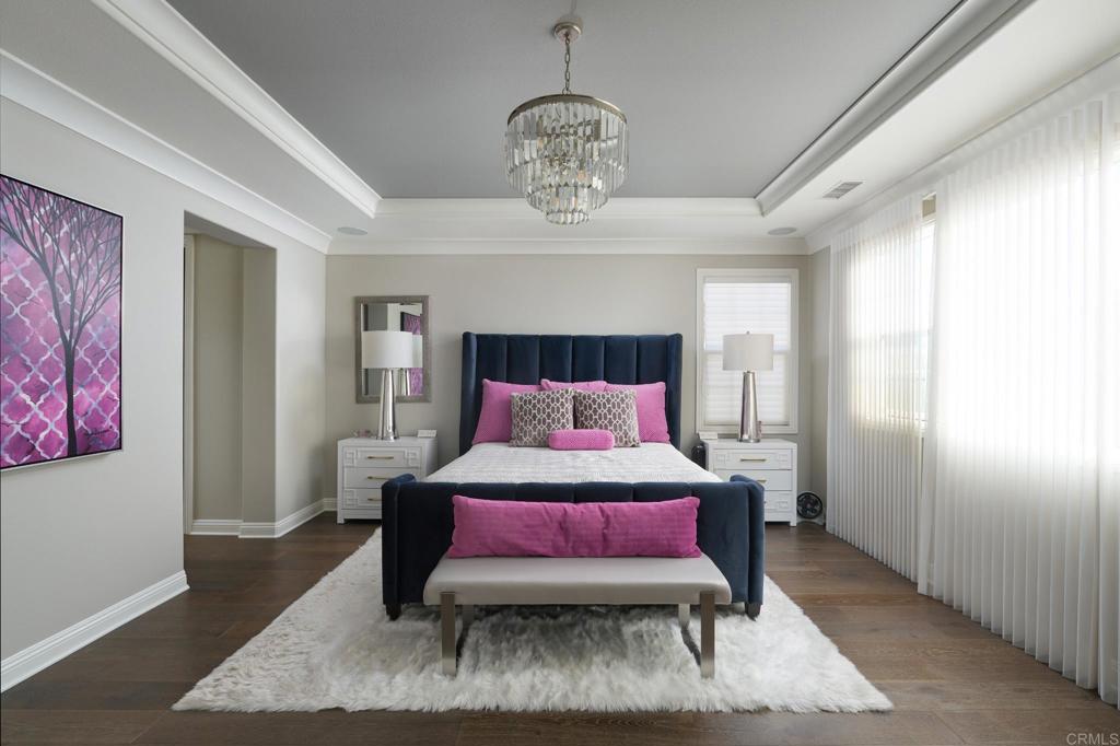 3615 Corte Claro Carlsbad, CA 92009 - Photo 34 of 49 a bedroom with a bed and a window