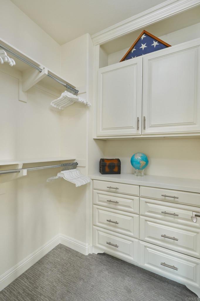 3615 Corte Claro Carlsbad, CA 92009 - Photo 37 of 49 a view of an empty walk in closet