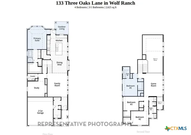 a backyard of a house with yard and outdoor seating